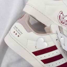 [ Tiệm giày ] Giày sneaker thể thao nữ sò hoa kẻ đỏ mận phối đồ xinh CP1 3