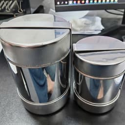 [HOT] Khuôn làm giò 1kg và 0.5kg làm giò chả gia đình, Inox bền đẹp an toàn 7