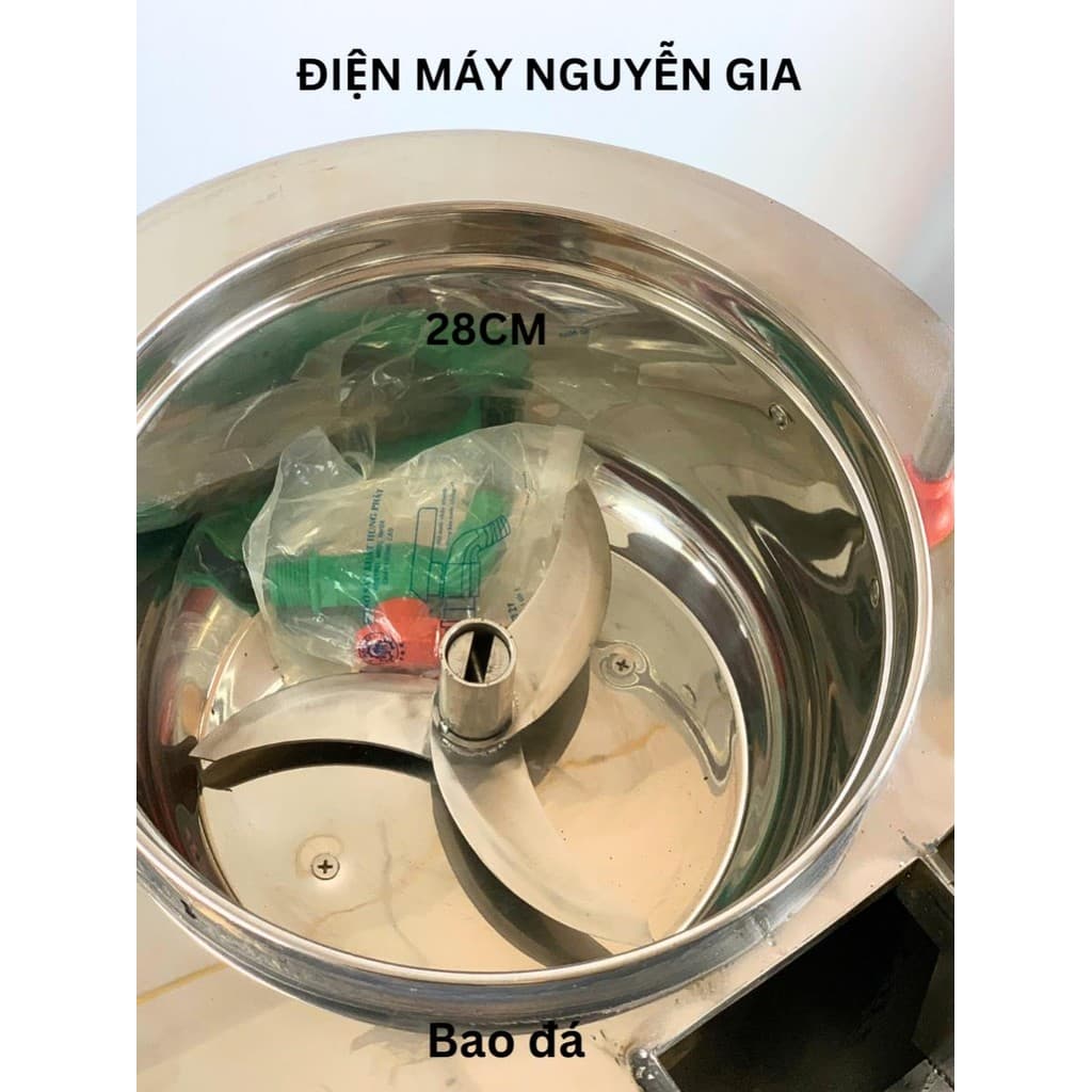Máy xay giò công xuất lớn 3000w, xay được 3kg/ 1 mẻ ( có bao đá, lõi đồng 100%)