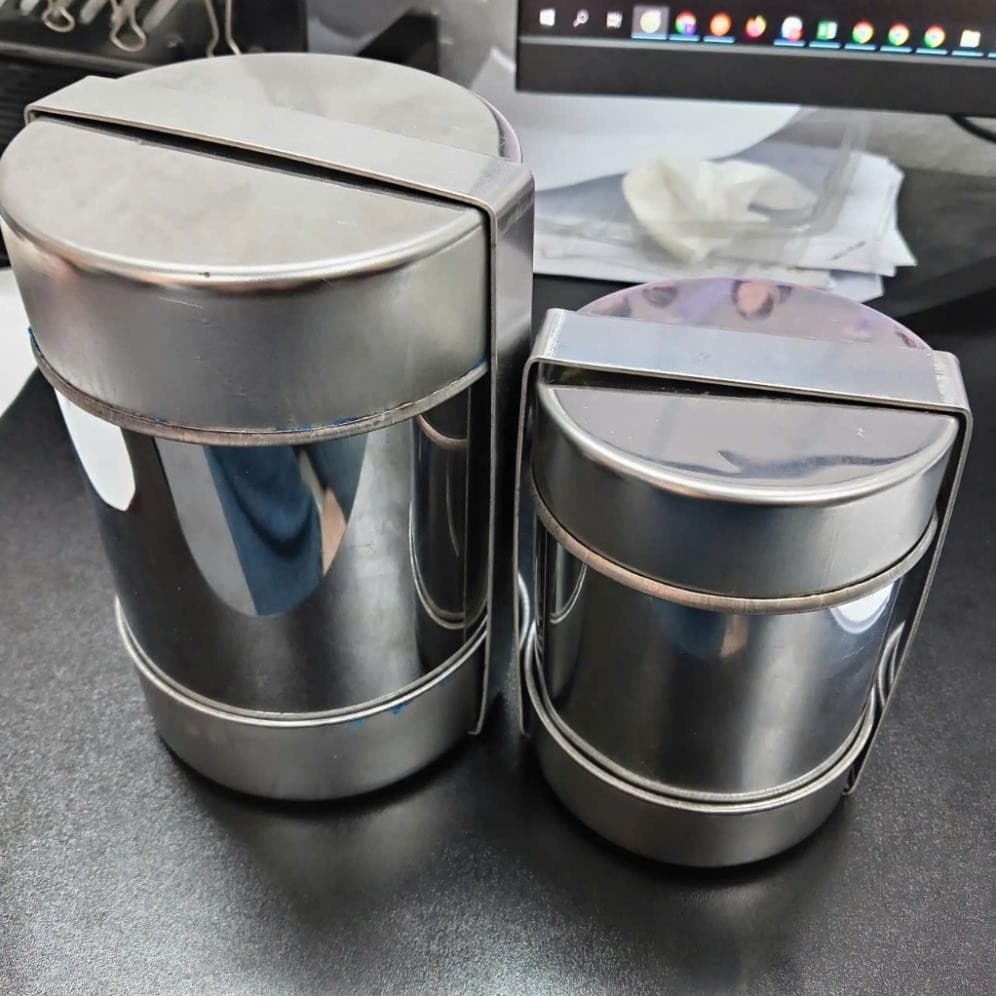 [NEW 100%] Khuôn làm giò lụa Inox 0,5kg -1 kg Loại 1 Hàng đẹp - Chất lượng cao