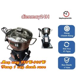 [NEW 100%] Máy Xay Đa Năng 750w 900w 1100w Xay công nghiệp xay Hành- Tỏi- Hành- Ớt.....nồi inox 304chống han gỉ 1