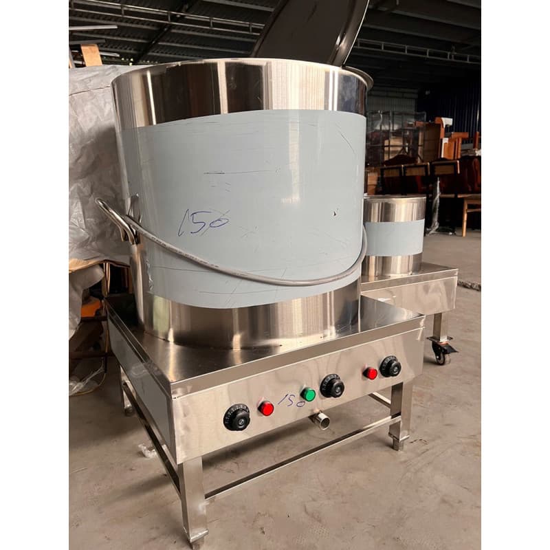 Nồi phở nấu điện đa năng inox cao cấp 20L 30L 40L 50L 60L, Hàng Chính Hãng Giá Tốt Bh 12 Tháng