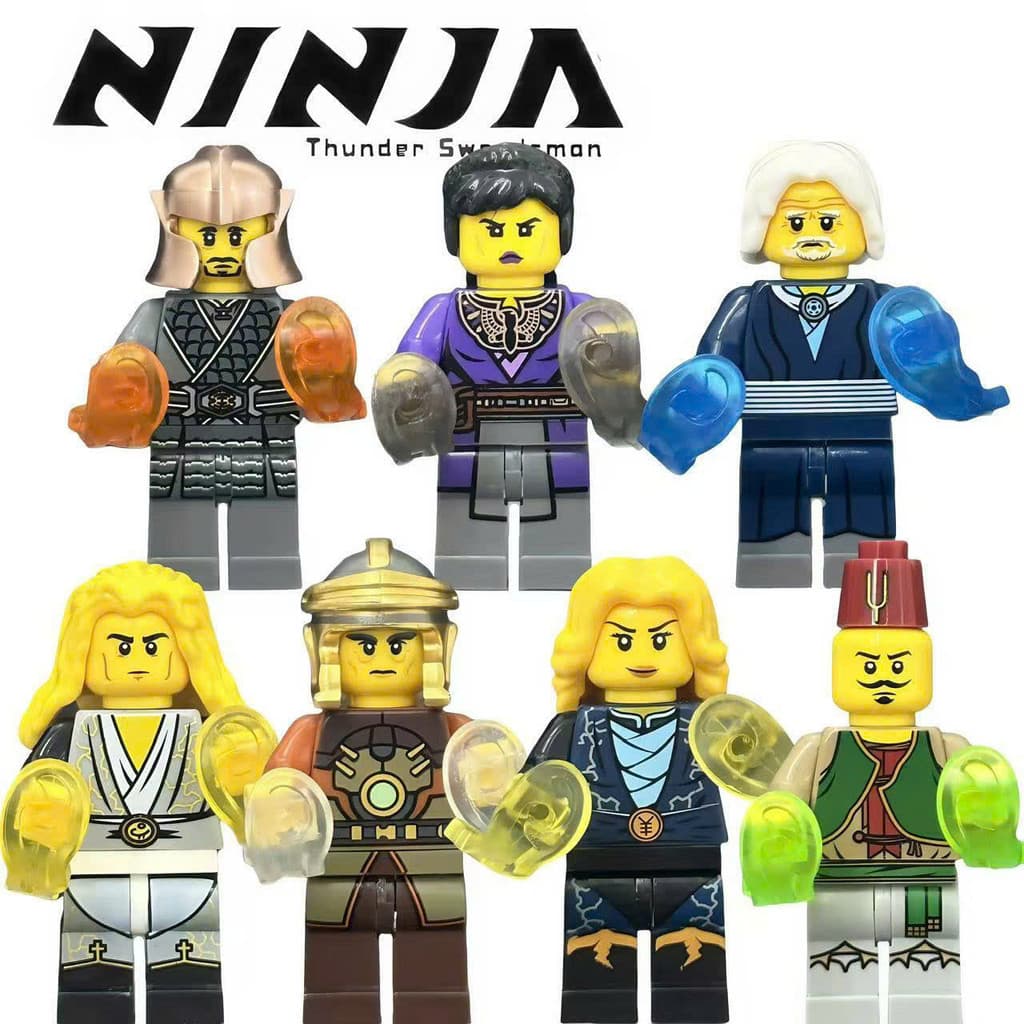 [ Có Sẵn ] Đồ chơi lắp ráp Minifigues Ninjago Các bậc thầy nguyên tố thế hệ đầu tiên