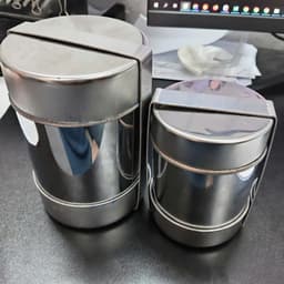[NEW 100%] Khuôn làm giò chả lụa loại 0.5kg và loại 1kg chất liệu INOX - hàng loại 1 5