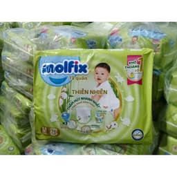 Tã Quần Molfix Ultra Cực Đại Siêu Tiết Kiệm Size M 76 miếng/ L 68 miếng/ XL 62 miếng/ XXL 56 miếng 6