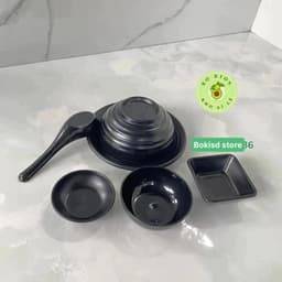 AMIZIN Bát cơm melamine nhựa Việt Nhật (MS: 6830) chén cơm phíp nhám dày dặn, chịu nhiệt sang trọng lịch sự AMIZIN 6