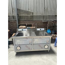 Máy Rửa Bát Siêu Âm Công Nghiệp 1M - Bồn Rửa Inox 304 Cao Cấp 80x60x30cm 3