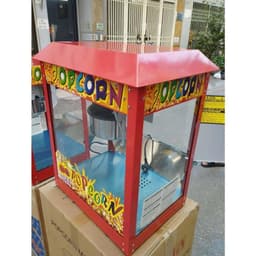 Máy nổ bắp rang bơ, máy làm bắp rang bơ POPCORN tủ kính 3