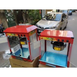 Máy nổ bắp rang bơ, máy làm bắp rang bơ POPCORN tủ kính 5