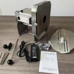 Máy Thái Lát, Thái Sợi Chạy Điện Kết Hợp Quay Tay – Dao Thái Lát_Dao Thái Sợi - BH 12 Tháng- Nhập Khẩu Nguyên Chiếc 1