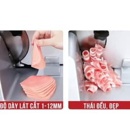 Máy Thái Thịt ES300 – Dao 30cm,Máy thái thịt siêu bén, cắt cả thịt chín và thịt lạnh! Hàng Chính Hãng với công suất 420W 2