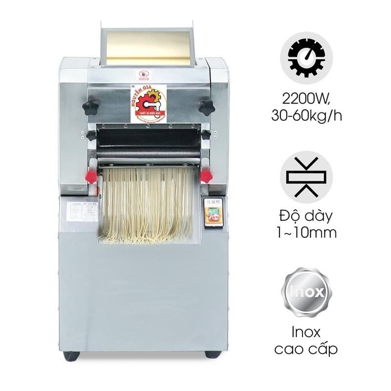 Máy Cán Bột PC35 – Cán Mịn, Cắt Sợi Mì Đều 2mm–5mm, Tiết Kiệm Thời Gian Và Nhân Công