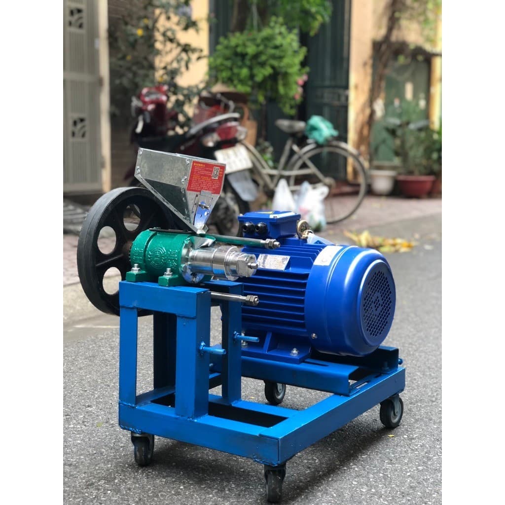 Máy nổ bỏng 7 béc 3 pha 5.5kw năng suất 50-70kg/h nổ 7 loại bỏng phù hopwh hộ kinh doanh