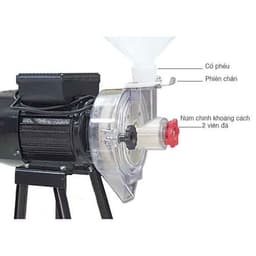 Máy xay nghiền gạo bằng đá, nghiền siêu mịn bột gạo công suất 2200w mỗi giowd xay được 30kg/h 2