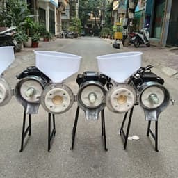 Máy xay nghiền gạo bằng đá, nghiền siêu mịn bột gạo công suất 2200w mỗi giowd xay được 30kg/h 4