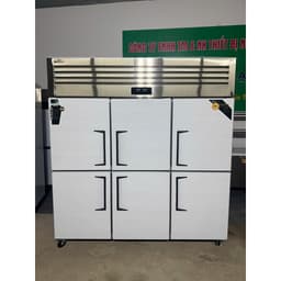 Tủ lạnh 6 cánh công nghiệp , tủ đông lạnh để đồ 6 cánh hàng công nghiệp mới 100% Bh chính Hãng 12 Tháng 1