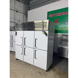 Tủ lạnh 6 cánh công nghiệp , tủ đông lạnh để đồ 6 cánh hàng công nghiệp mới 100% Bh chính Hãng 12 Tháng 4