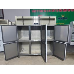 Tủ lạnh 6 cánh công nghiệp , tủ đông lạnh để đồ 6 cánh hàng công nghiệp mới 100% Bh chính Hãng 12 Tháng 3