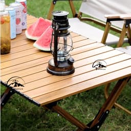 bàn camping gấp gọn, dã ngoại cắm trại du lịch ngoài trời sơn tĩnh điện gọn nhẹ 7