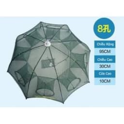 Lưới Bát Quái Bắt Cá, Trạch, Lươn, Cua, Tôm 1