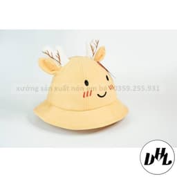 Nón cho bé (3 tháng - 4 tuổi), mũ trẻ em bucket rộng vành hình Que Kem mềm êm -Worldcaps 6
