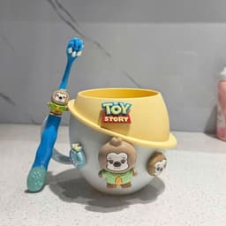 cốc Đánh Răng Kèm Bàn Chải Hoạt Hình Kiddy Cho Bé Siêu Dễ Thương 5