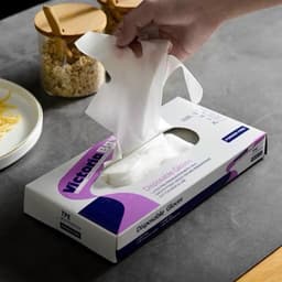 Hộp 100 Găng Tay Thực Phẩm,găng tay dùng 1 lần TPE siêu dai siêu bền chống thấm nước  1