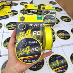 Dây Dù câu cá PE X4 POWER Vàng 100m Tải Cá Cực Khủng. 3