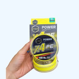 Dây Dù câu cá PE X4 POWER Vàng 100m Tải Cá Cực Khủng. 5