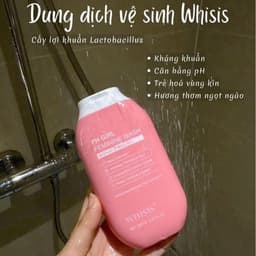 Dung Dịch Vệ Sinh Phụ Nữ X2 Nghệ Nano Whisis pH Girl 200ml Làm Sạch, Khử Mùi, Dưỡng Ẩm, Giảm Viêm| Cherry Beauty 2