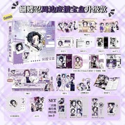 (tặng sticker) (VIỀN TRÒN) Hộp quà TRÙNG TRỤ - SHINOBU KOUCHO KIMETSU NO YABAI in hình anime quà tặng xinh xắn 2