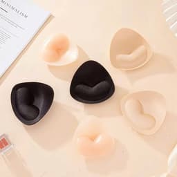 Combo 3 đôi / 1 đôi Miếng độn ngực nâng ngực đẹp dạng mút tam giác siêu dính chống trượt dùng cho áo tắm, đi tiệc ( 047) 7