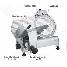 MÁY THÁI THỊT ES300 CHÍNH HÃNG – Máy Thái Thịt Chín, Thịt Đông Lạnh Cho Các Nhà Hàng Quán Lẩu 7