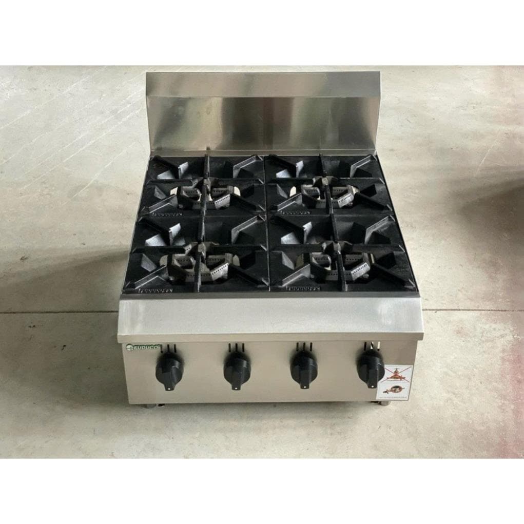 Bếp Âu 4 Họng Công Nghiệp – Đánh Lửa Nhanh, Lửa Đều, Không Hao Gas