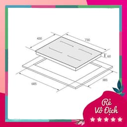 (inverter) Bếp từ đôi Eurosun EU-T769Pro - Sôi liu riu, Công suất Booster 3000W, Mặt kính phủ Nano chống xước, BH 3 năm 3