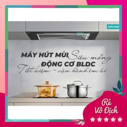 Máy Hút Mùi Âm Tủ GrandX H70F79G | Động Cơ Smart Inverter BLDC | Thiết Kế Hiện Đại, Bảo hành 3 năm 6