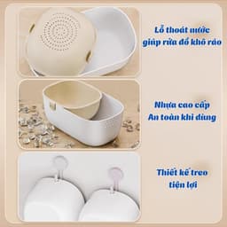 [HOT] Hộp Đựng Đồ Ăn Vặt 2 Lớp LEMON Tết 2026,Rổ Đựng Trái Cây,Hướng Dương Nhỏ Gọn 2 Tầng,Thoát Nước 5602 9