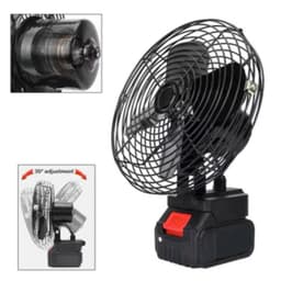 [HỎA TỐC ] Quạt tích điện để bàn lồng sắt cánh sắt dung lượng PIN 10CELL lớn sử dụng nhiều giờ HGHOME 8