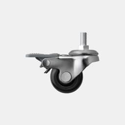 Bộ Bánh Xe Cho Bàn Nâng Hạ HyperWork Size M8/M10 (Tải Trọng 120kg) - Khóa Bánh Chống Xước Sàn 3