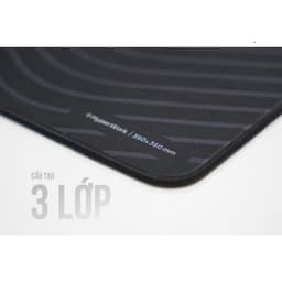 Pad Chuột HyperWork Core Pad - Chống Trượt Chống Nước Bề Mặt Vải Mịn 4mm Lót Chuột Máy Tính Văn Phòng Gaming 3
