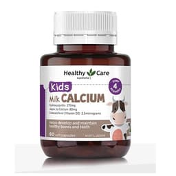 (date T8/2026) Viên sữa bổ sung Canxi cho bé Healthy Care Calcium Milk Kids, 60 viên ( Ca HC ) 1