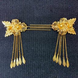 Bộ Trâm Cài Tóc Phượng Hoàng Vũ Điệp Kim Quan Hoa Cổ Trang – Phụ Kiện Hán Phục Phong Cách Trung Hoa Thanh Lịch 6