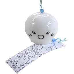Chuông Gió Thủy Tinh Furin Nhật Bản Biểu Tượng Cảm Xúc Emoji Đáng Yêu - Quà Tặng Lưu Niệm Decor Phòng Ngủ, Ban Công 5