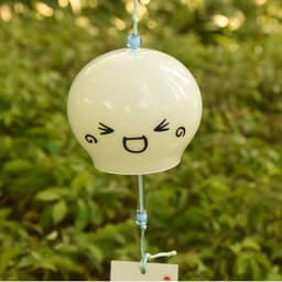 Chuông Gió Thủy Tinh Furin Nhật Bản Biểu Tượng Cảm Xúc Emoji Đáng Yêu - Quà Tặng Lưu Niệm Decor Phòng Ngủ, Ban Công 6