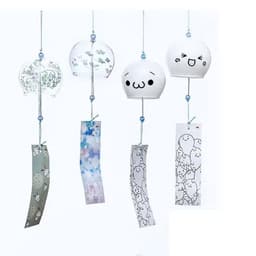 Chuông Gió Thủy Tinh Furin Nhật Bản Biểu Tượng Cảm Xúc Emoji Đáng Yêu - Quà Tặng Lưu Niệm Decor Phòng Ngủ, Ban Công 8