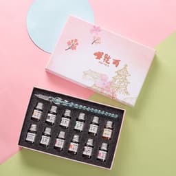 BỘ BÚT THỦY TINH TAM SINH TAM THẾ - Set Dụng Cụ Học Tiếng Trung Hoa Đào Luyện Chữ Kèm 12 Lọ Mực 3