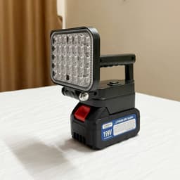 Đèn LED Siêu Sáng Sử Dụng Pin 10 CELL 55 LED Với 2 Chế Độ Sáng, Có Cổng Sạc Điện Thoại USB 6