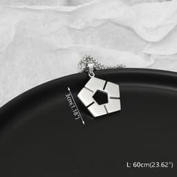 Dây Chuyền Logo BLUE LOCK Unisex - Vòng Cổ Anime Chibi Nagi Bachira Isagi Quà Tặng Phụ Kiện 2