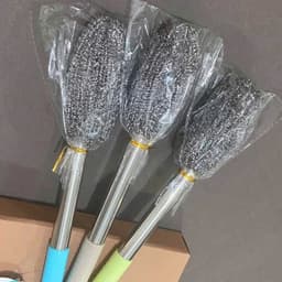 [HOT] Cọ Xong Nồi Có Cán Cầm Tiện lợi , Cây Vệ Sinh Nhà Bếp  VINBEO-[AL99] 4