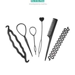 Set 6 Dụng Cụ Hỗ Trợ Tết Tóc Tạo Kiểu Tóc Tiện Dụng 2